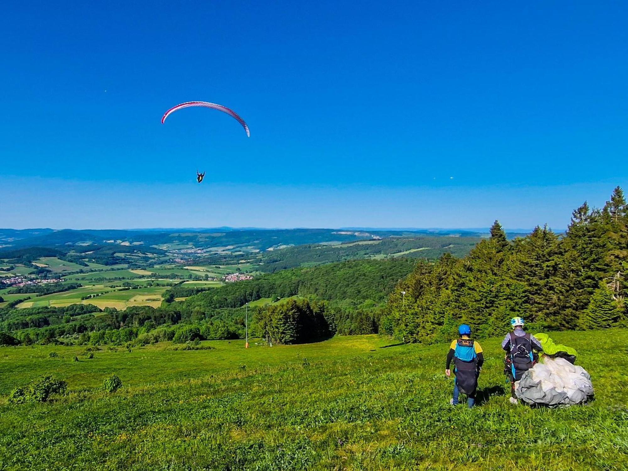 גרספלד Berghotel Deutscher Flieger Wasserkuppe מראה חיצוני תמונה